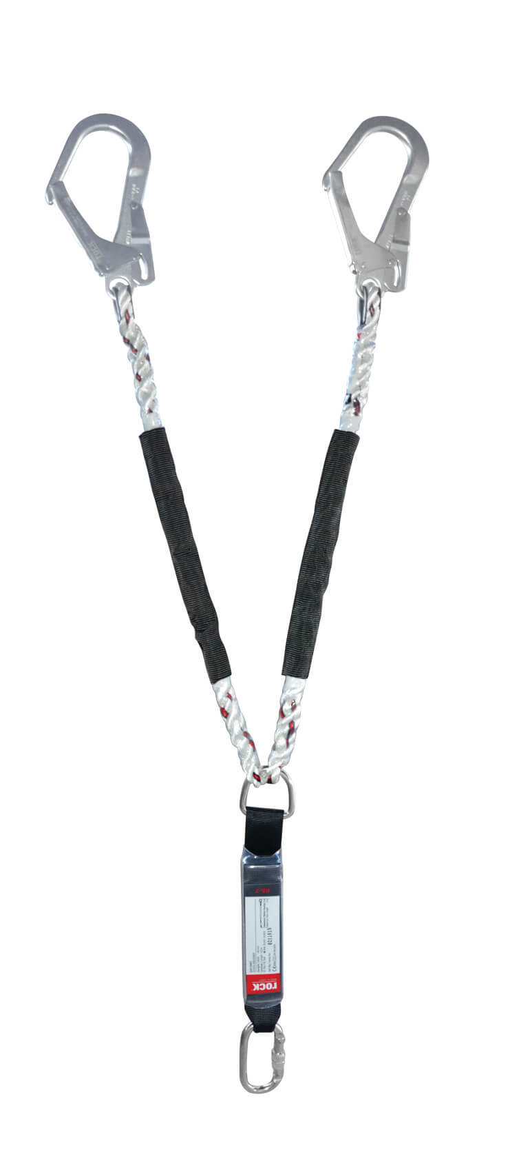 Çift Kol Şok Emicili Lanyard — RARL-2 — Şok Emiciler — FNS Yapım