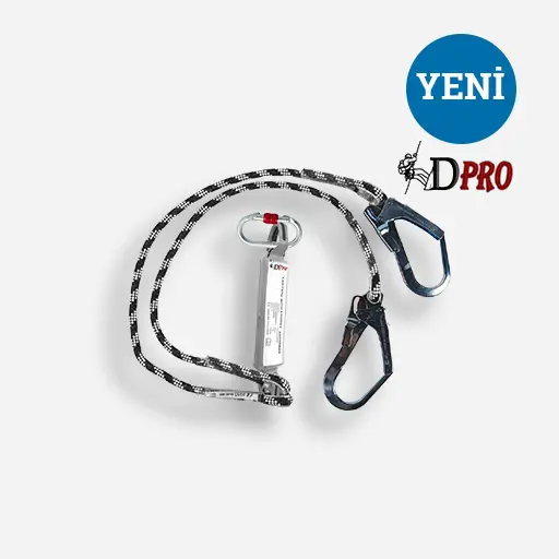 GRAVITY Şok Emicili Çift Bacaklı Lanyard — DP-600 — Halatlar — FNS Yapım